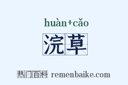 浣草是什么意思的图片